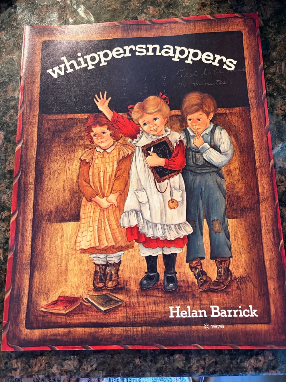 Whippersnappers Volume 1 Vintage 1976 Art & Paint Instruction Booklet Barrick